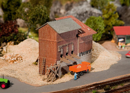 Faller 222206 N Scale Old Gravel Plant Model Kit