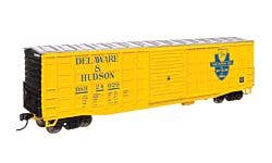 Walthers Mainline 910-46707 HO 50' Waffle Side Boxcar D&H #24029