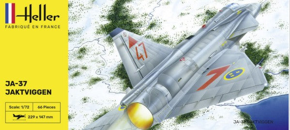 Heller 80309 1/72 JA37 Jaktviggen Aircraft