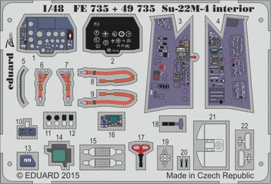 Eduard FE735 1/48 Su-22M-4 Interior for Smer