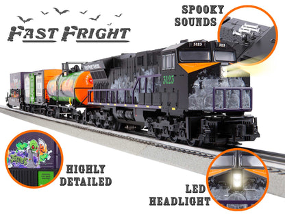 Lionel 6-2323050 O Gauge Fast Fright Halloween LionChief Bluetooth 5.0