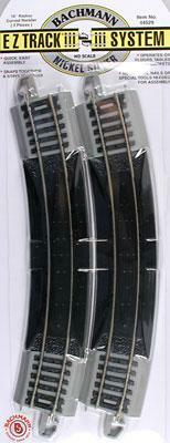 Bachmann 44529 HO Scale E-Z Track E-Z Track Nickel Silver Gray