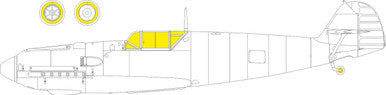 Eduard EX1141 1/48 Bf 109E-4/7 TFace Canopy Mask Set