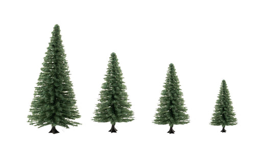 Noch 24623 HO/TT/N/Z Scale Mixed Forest Trees, 4-10 cm, 16-Pack