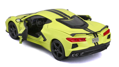 Maisto 31527Y 1/24 2020 Chevrolet Corvette Stingray, Yellow