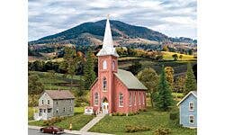 Walthers Cornerstone 933-3858 N Brick Church Kit