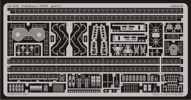 Eduard 53032 1/350 Yukikaze 1940 for HSG