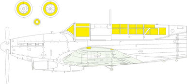 Eduard EX999 1/48 Fulmar Mk.I TFace Canopy Mask Set Masks