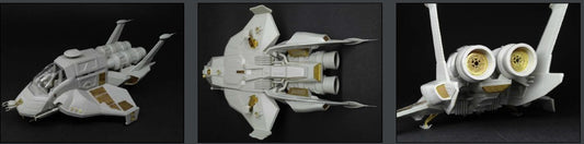 Green Strawberry 4117 1/32 Battlestar Galactica Colonial Raptor Exterior Detail