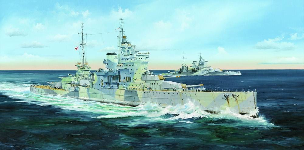 Trumpeter Scale Models 5324 1/350 HMS Queen Elizabeth British Battleship 1941