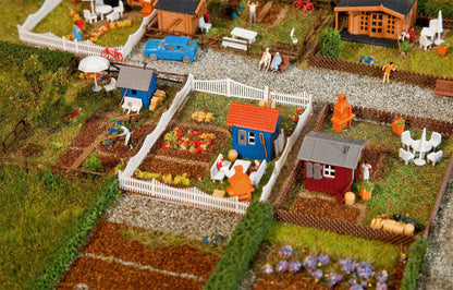 Faller 272551 N Scale Allotment Garden Set 2 Model Kit