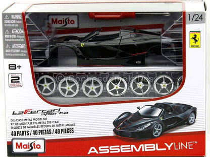 Maisto 39133BK 1/24 Ferrari LaFerrari Aperta Black, Kit