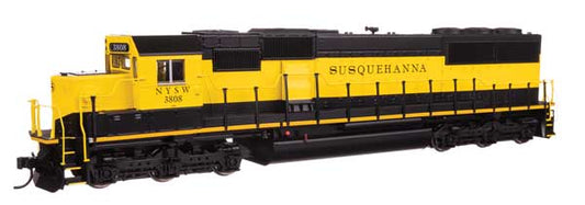 Walthers Mainline 910-9769 HO Scale EMD SD60 Spartan Cab Standard DC NYSW #3808