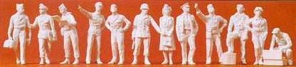 Preiser 67003 O Scale 1/48 Scale Military Figures Unpainted US Air