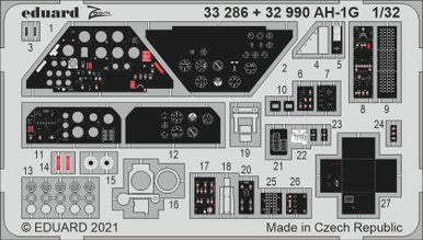 Eduard 33286 1/32 AH-1G Helicopter Photo Etch for ICM