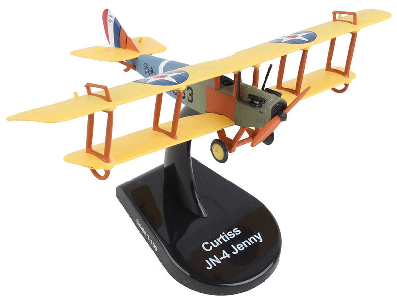Daron PS5810-2 1/100 Curtiss JN4 Jenny USAAS Diecast Stamp