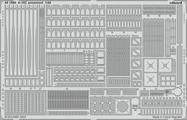 Eduard 481098 1/48 A-10C Armament for Hobby Boss