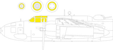 Eduard JX316 1/32 Paint Mask for HKM A-20G TFace Canopy Mask Set