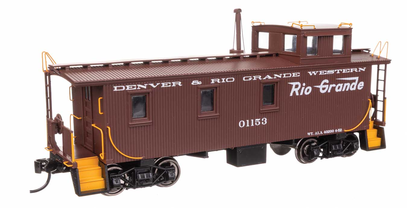 Walthers Proto 103260 HO Scale 30' GTW Style Wood Caboose with Offset Coupola -