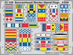 Eduard 53139 1/350 International Marine Signal Flags (Pre-Painted)