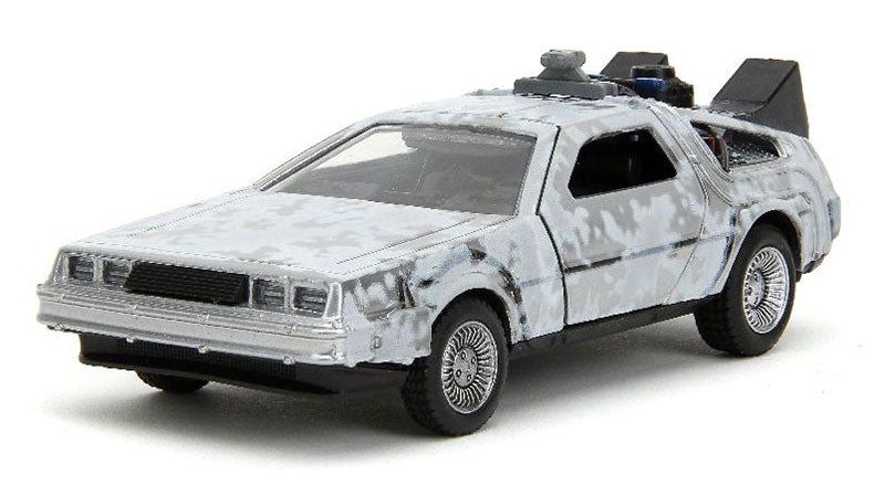 Jada Toys 34785 Scale Delorean Time Machine Frost Version