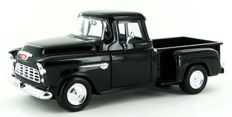 Motormax 73236AC-BK 1/24 Scale 1955 Chevrolet 5100 Stepside Pickup