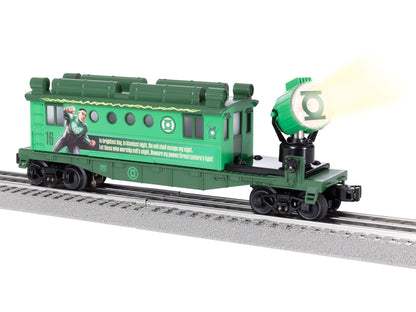 Lionel 6-2428300 O Gauge Green Lantern Power Ring Searchlight Caboose