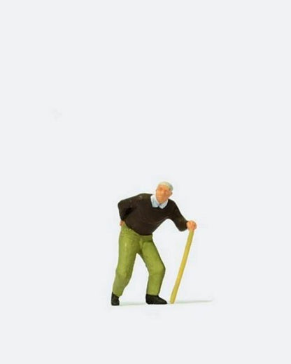 Preiser 28096 HO Scale Individual Figure Man with Backache