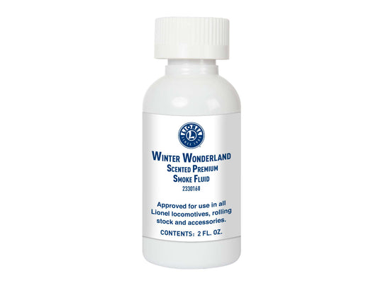 Lionel 6-2330160 O Gauge Winter Wonderland Scented Smoke Fluid