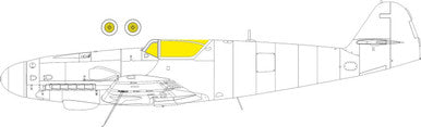 Eduard EX1002 1/48 Bf 109K-4 EX1002 Masks Canopy Mask Set