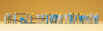 Preiser 14403 HO Scale Railroad Personnel Track Workers