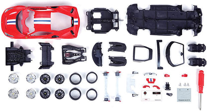 Maisto 39135R 1/24 Ferrari 488 Pista Red, Diecast Kit