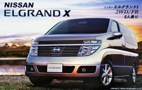 Fujimi 18749 1/24 Nissan Elgrand X 2WD/FR Minivan