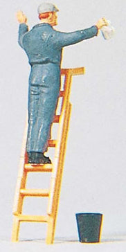 Preiser 28048 HO Scale Individual Figure - Railroad Personnel