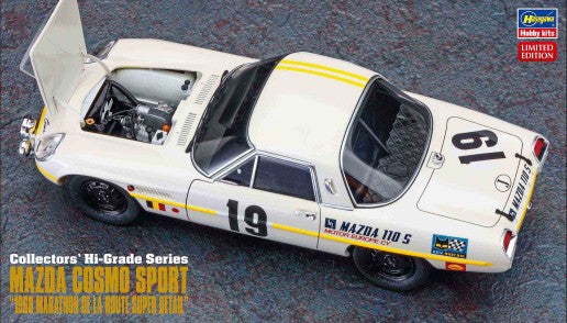 Hasegawa 51050 1/24 Mazda Cosmo Sport 1968 Marathon De La Route Race Car (Ltd Ed