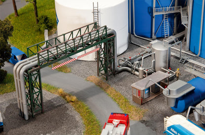 Faller 130487 HO Scale Tank Farm Pipeline & Filling Plant Kit