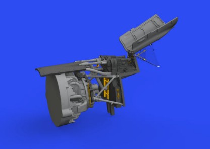 Eduard 648649 1/48 Aircraft- Fw190F8 Fuselage Guns for EDU (Photo-Etch & Resin)