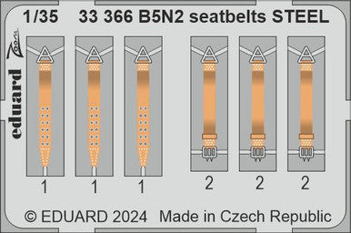 Eduard 33366 1/35 Seatbelts STEEL Zoom Set