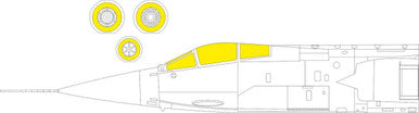 Eduard EX829 1/48 Mask F-104S for KIN Canopy Mask Set