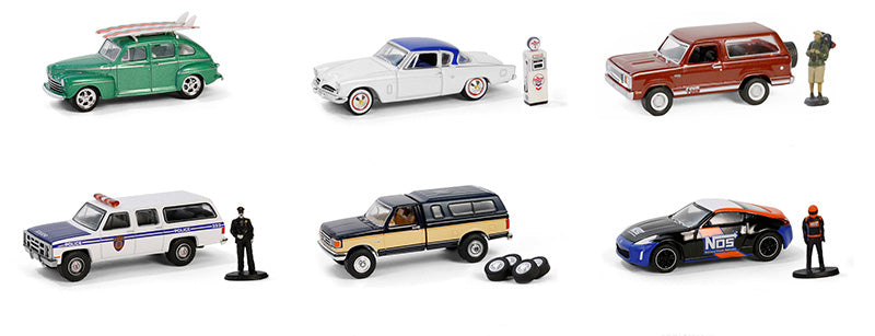 Greenlight 97160-CASE 1/64 Scale The Hobby Shop Series 16