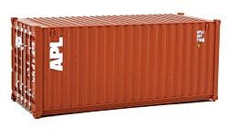 Walthers SceneMaster 949-8061 HO 20' Corrugated Container - APL