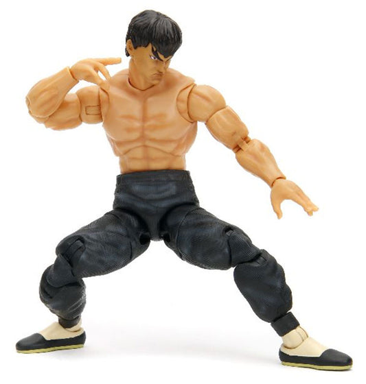 Jada Toys 34217 Scale Fei-Long Poseable Figure - Street Fighter Video Game