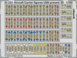 Eduard 53233 1/350 USN Present Aircraft Carrier Figures (Pre-Painted)