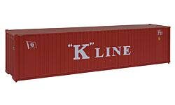 Walthers SceneMaster 949-8203 HO 40' Hi-Cube Container - K-Line