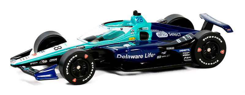 Greenlight 11600 1/64 Scale #28 Marcus Ericsson - 2024 Ntt Indycar Series