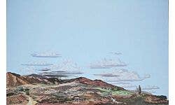 Walthers SceneMaster 949-707 HO Background Scene - Desert to Country