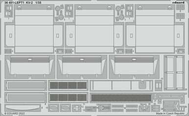 Eduard 36481 1/35 for Tamiya Photo Etch Detail Set