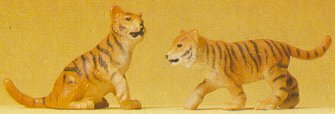 Preiser 47513 1/25 Scale Wild Animal Figures, 1/24 - 1/25 Scale Tiger