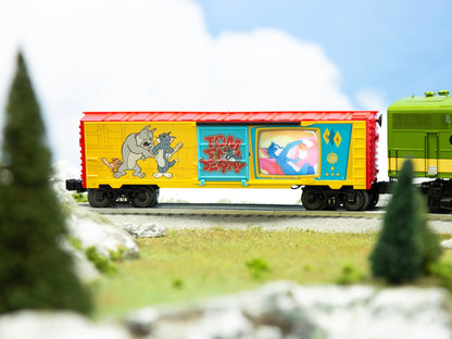 Lionel 6-2528530 O Gauge Tom and Jerry Illuminated Cartoon Boxcar