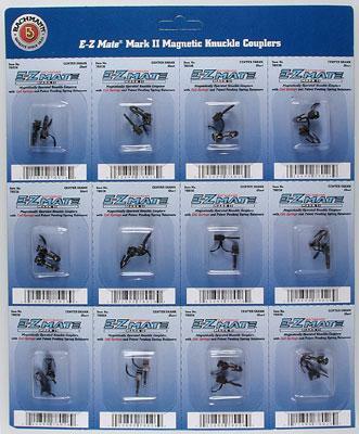 Bachmann 78026 HO Scale E-Z Mate E-Z Mate Mark II Couplers w/Metal